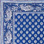 Set de table matelassé 37x47 Bleu motif Bonis