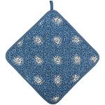 Manique en tissu Provençal Bleu motif Lotus
