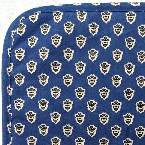 Manique de cuisine Bleue, motif de Provence Bonis