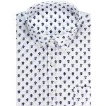 Chemise Blanche Provençale manches longues motif Bonis