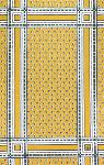 Torchon de cuisine 45 x 70 cm Jaune motif Bonis